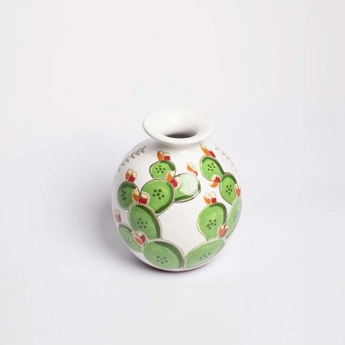 Round Cachepot Folk VS507FK-FC Round Cachepot Folk VS507FK-FC